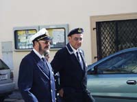 OMV Präsident mit Vize Admiral Silverio TITTA