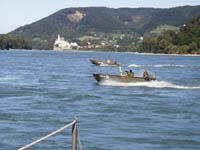 Pionierboote in Melk