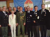 Mit Verteidig. Satt Obst dg Stangl im Hotel Zagreb